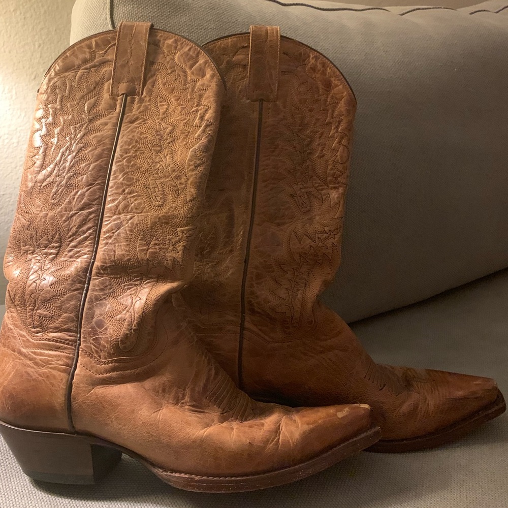 Dan Post women’s brown cowboy boots